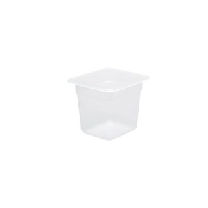 GN Storage Container Polypropylene Size 1/6 x 150mm Clear