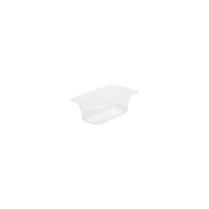 GN Storage Container Polypropylene Size 1/9 x 65mm Clear