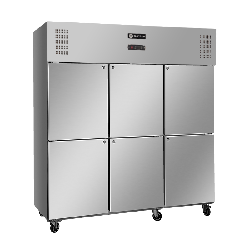 BESTTOP 6-Door Upright Fridge/CRT-72-6