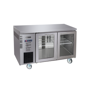 BESTTOP Under Bench Glass Door Fridge 1200mm