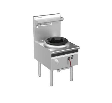 Cobra CW1H-D - 600mm Gas Waterless Wok with 1 Duckbill burner