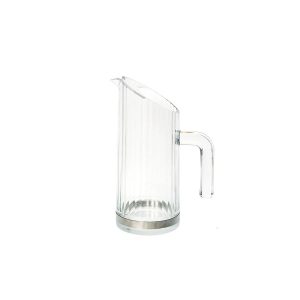 Bamboo Water Pitcher W/Removal Base Polycarbonate 1.0L