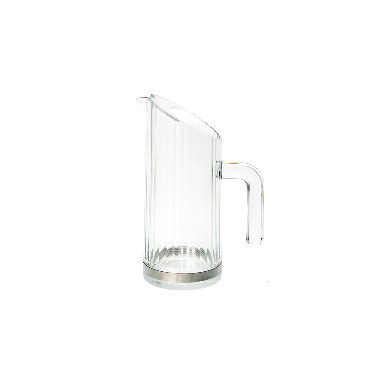 Bamboo Water Pitcher W/Removal Base Polycarbonate 1.0L