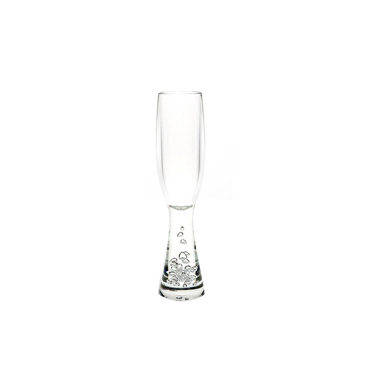 Champagne Flute Bubble Base Polycarbonate 180ml