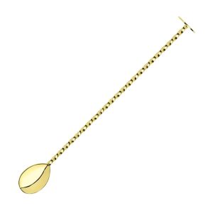 Bar Spoon  280mm Gold