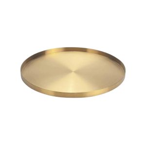 Service Tray  330x26mm Gold