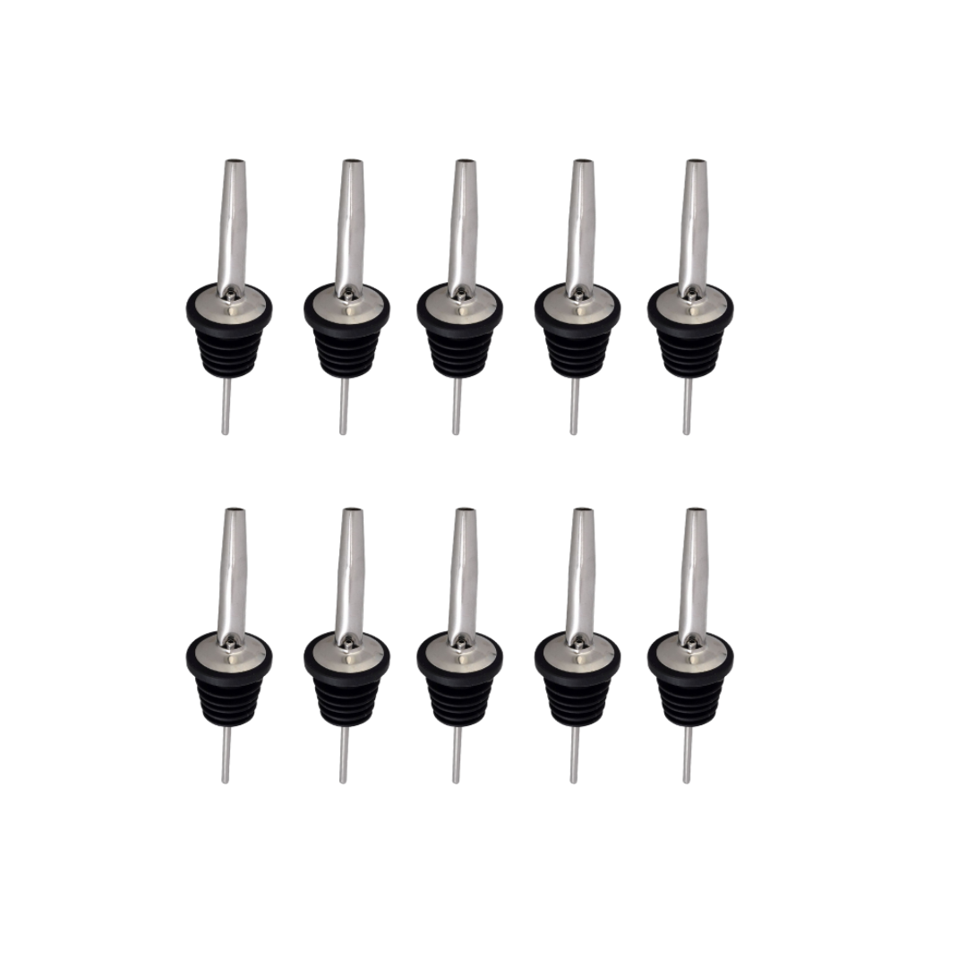 Pourers Stainless Steel Pack of 10