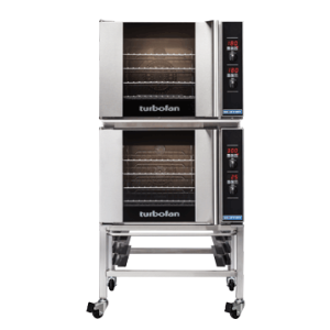 Turbofan E31D4/2 - Full Size Tray Digital Electric Convection Ovens Double Stacked