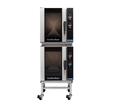 Turbofan E33D5/2 - Full Size Tray Digital Electric Convection Oven Double Stacked