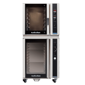 Turbofan E35D6-30 and P85M12 - Full Size Digital / Electric Convection Oven on a 12 Tray Manual / Electric Prover/Holding Cabinet