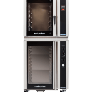 Turbofan E35T6-30 and P85M12 - Full Size Electric Convection Oven Touch Screen Control on a 12 Tray Manual / Electric Prover / Holding Cabinet