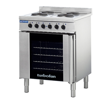 Turbofan E931M - Full Size Tray Electric Convection Oven And Cooktop