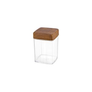 Square Canister with Lid 100x100x140mm