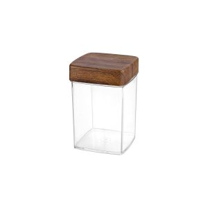 Square Canister with Lid 120x120x180mm