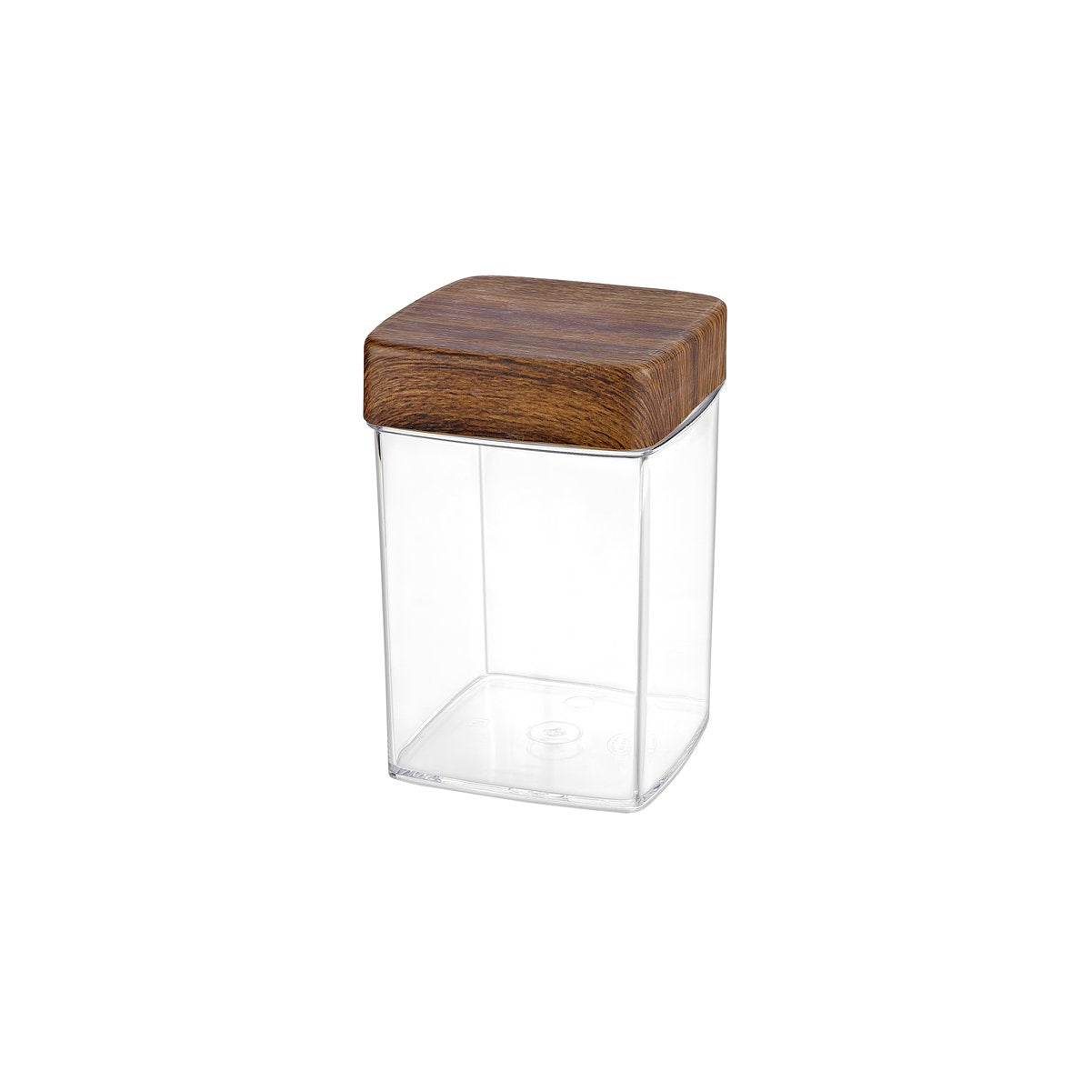 Square Canister with Lid 120x120x180mm