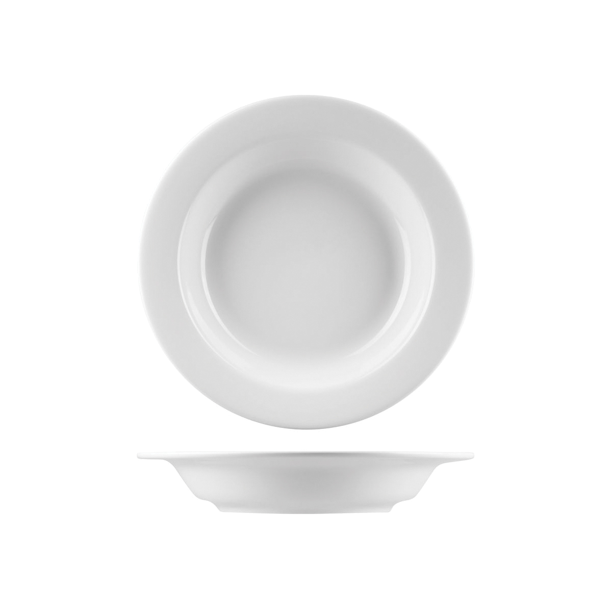 Australian Fine China Flinders Classic Pasta Bowl - Wide Rim