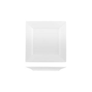 Australian Fine China Flinders Square Plate - Wide Rim