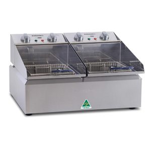 Roband Double Pan Frypod fryer 2 x 5lt