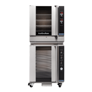 Turbofan G32D4/P8M - Full Size Tray Digital / Gas Convection Oven Double Stacked on an 8 Tray Manual / Electric Prover / Holding Cabinet