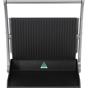 Roband Grill Station 6 slice, premium non stick with ribbed top plate, 9.6 Amp