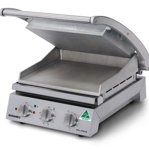Roband Grill Station 6 slice, smooth plates, 9.6 Amp