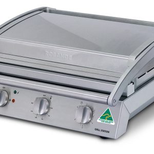 Roband Grill Station 8 slice, smooth plates, 10 Amp