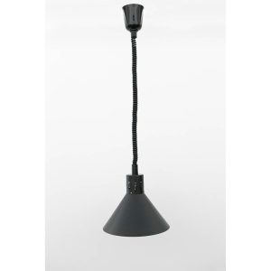 Heat Lamp Matte Black Venus