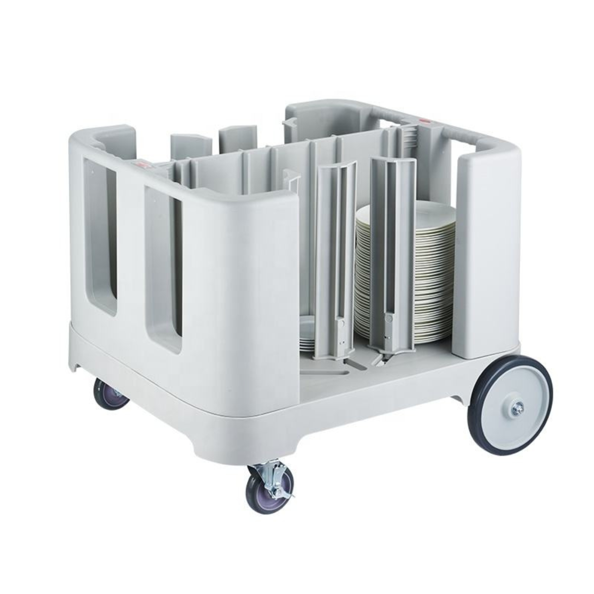 Adjustable & Foldable Dish Caddy to Hold 240 Plates 963x908x765mm