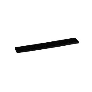 Bar Mat Black Rubber 520x80x15mm