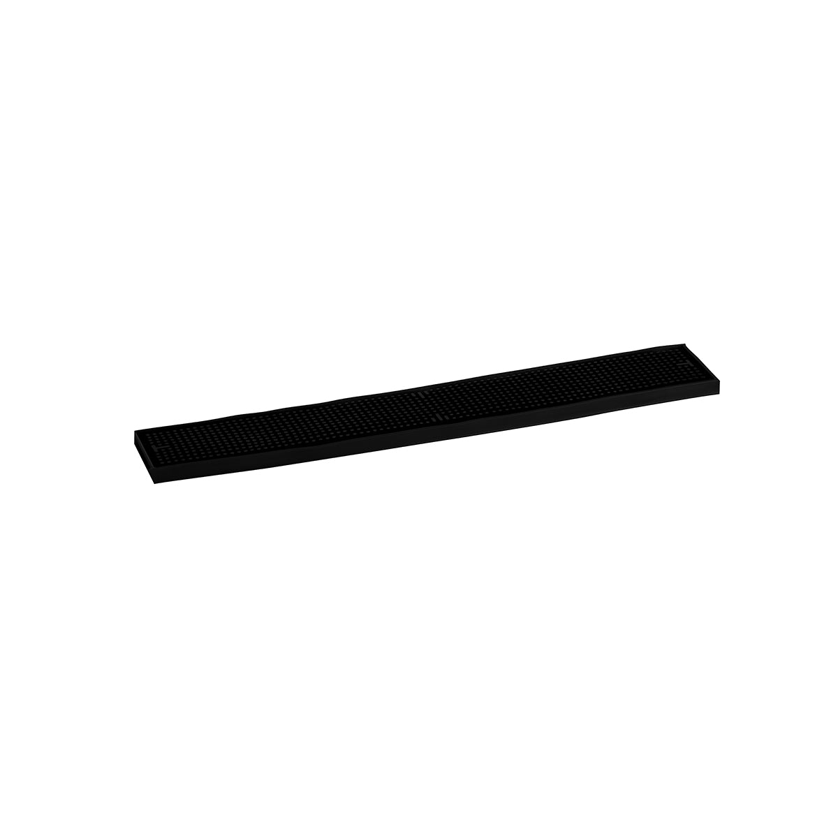 Bar Mat Black Rubber 520x80x15mm
