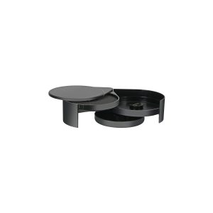 Salt & Sugar Glass Rimmer Black ABS 200x160x70mm