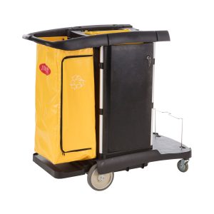 Innovative Cleaning Cart Black 1212x575x1115mm