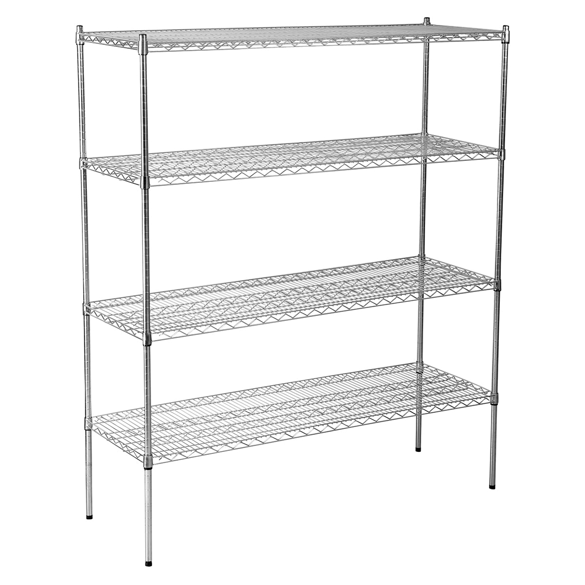 Wire Shelf Complete Unit Chrome Plated 1825x610x1800mm