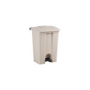 Pedal Bin with Liner Beige 68.1Lt