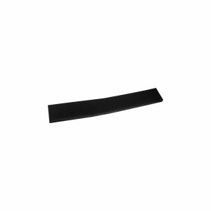 Bar Mat Black Rubber 590x80x16mm