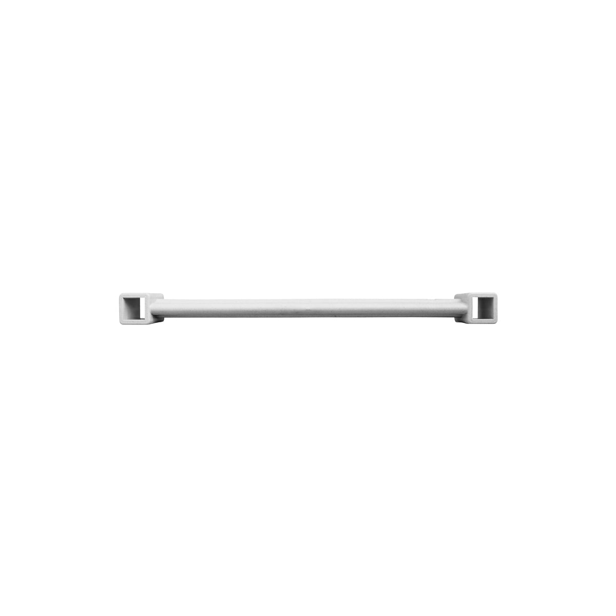Post Connector Bottom Grey Polypropylene / Iron 355x355mm
