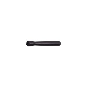 Muddler with Netted Head Black Polycarbonate 27x210mm