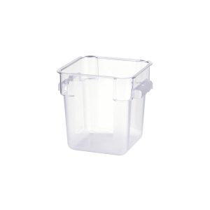 Square Food Storage Container Polycarbonate 225x225x230mm / 8.0Lt