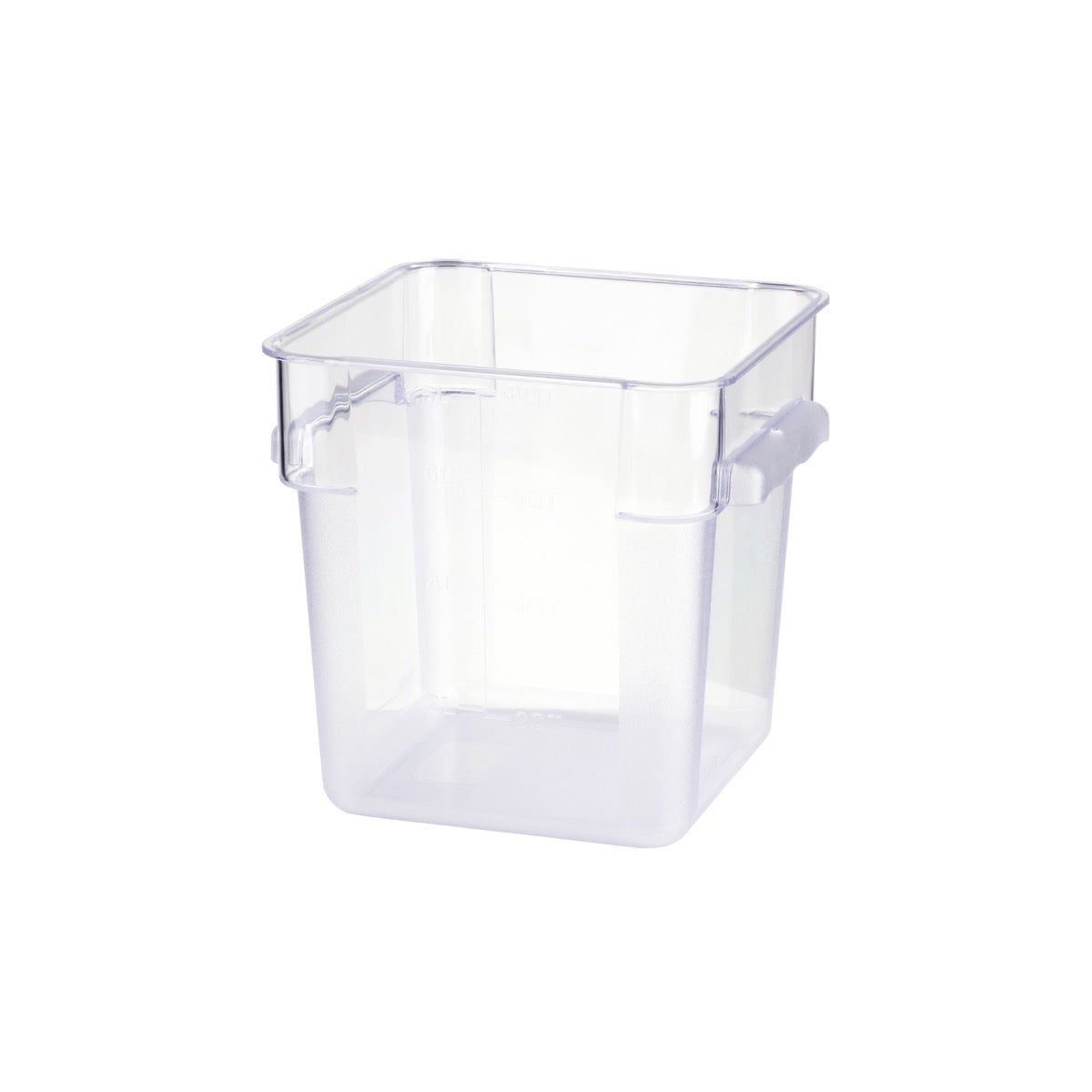 Square Food Storage Container Polycarbonate 285x285x210mm / 12.0Lt