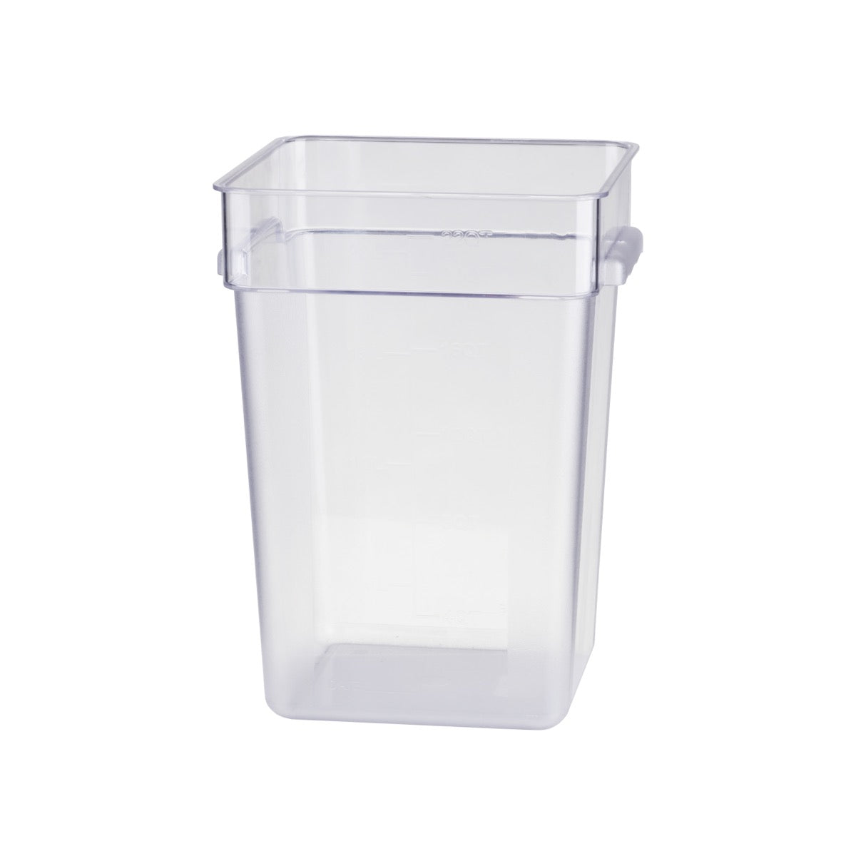 Square Food Storage Container Polycarbonate 285x285x440mm / 22.0Lt