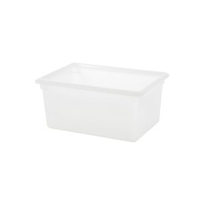 Rectangular Food Storage Container Polypropylene White 460x300x240mm / 18.0Lt