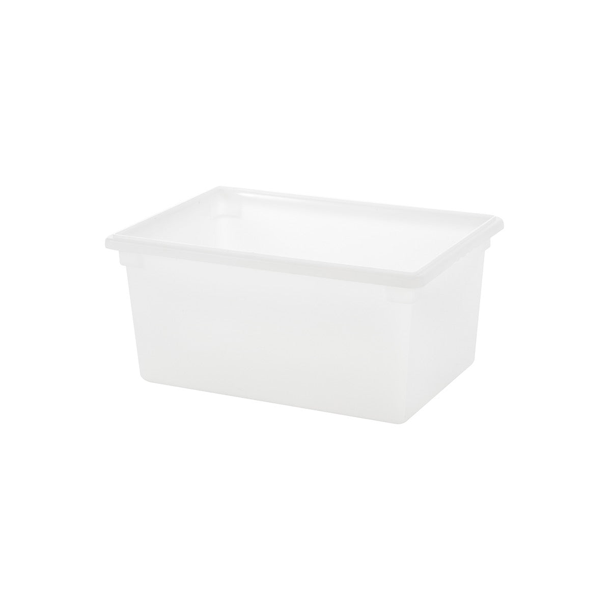 Rectangular Food Storage Container Polypropylene White 460x300x240mm / 18.0Lt