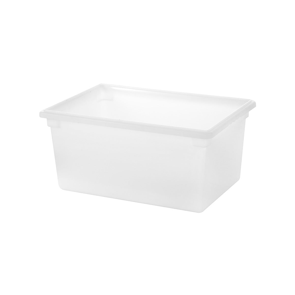 Rectangular Food Storage Container Polypropylene White 662x460x240mm / 49.2Lt