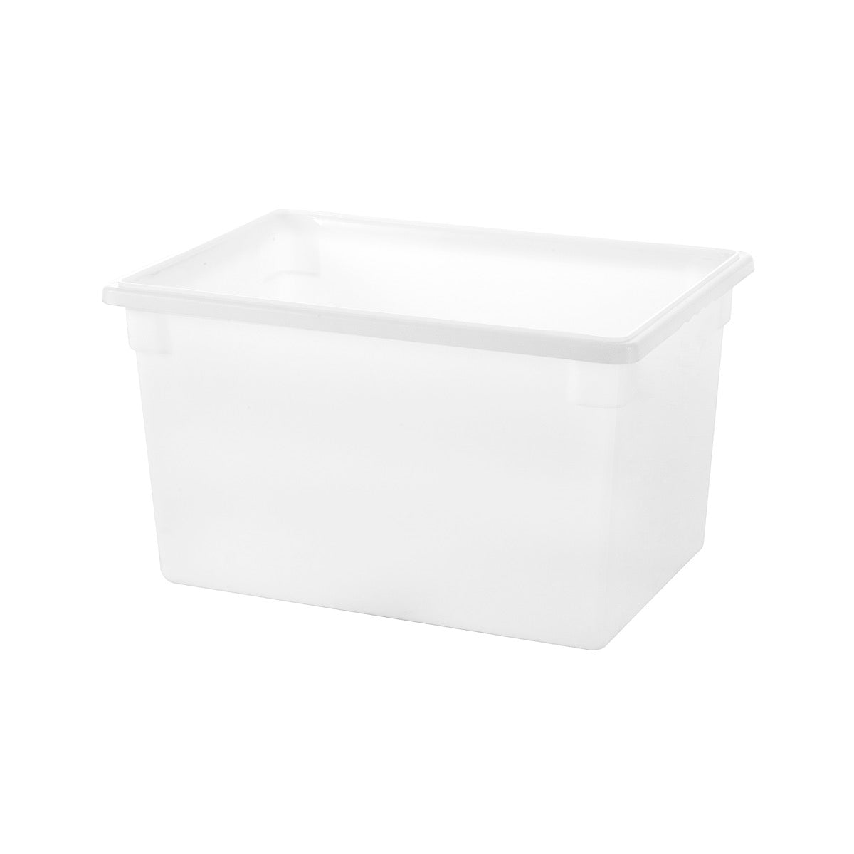 Rectangular Food Storage Container Polypropylene White 662x460x315mm / 64.0Lt