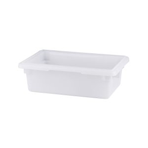 Rectangular Food Storage Container Polypropylene White 662x460x90mm / 19.0Lt