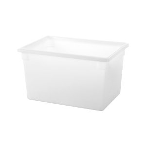 Rectangular Food Storage Container Polypropylene White 662x460x385mm / 83.3Lt