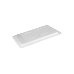 Rectangular Lid to Suit Food Container Polypropylene White 460x300x29mm