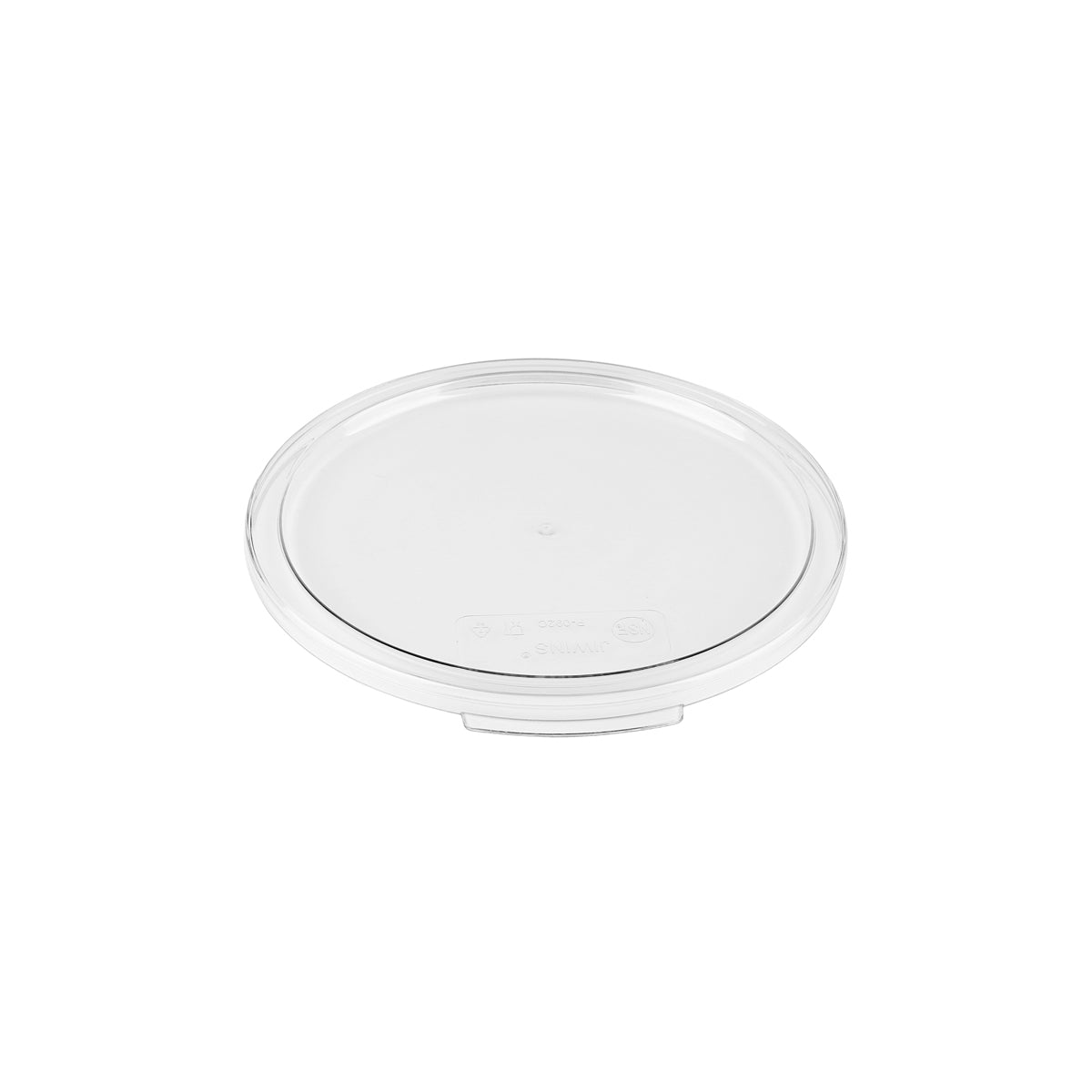 Round Lid to Suit Food Container Polycarbonate 320x15mm
