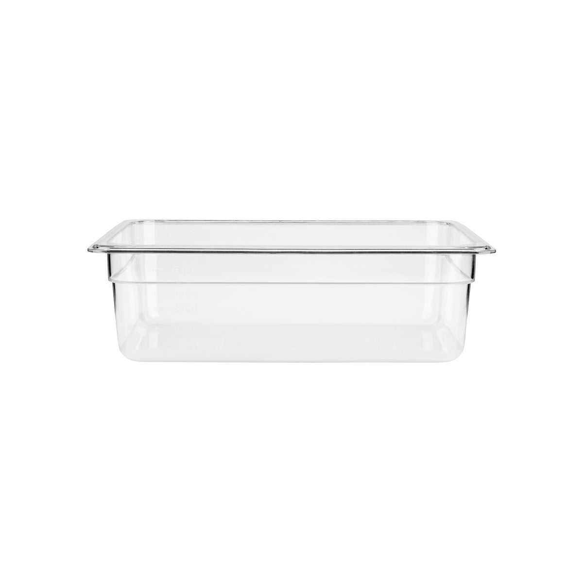 Gastronorm Pan Polycarbonate Clear 1/1 Size 100mm