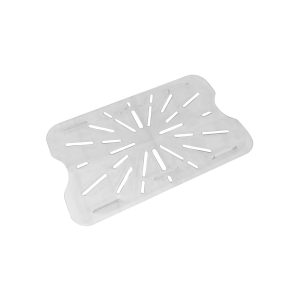 Gastronorm Drain Plate Polycarbonate 1/1 Size